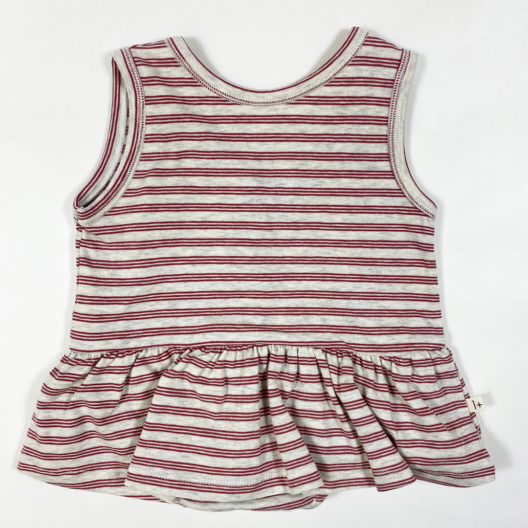 1+ in the Family ceret red striped body dress Second Season diff. sizes
