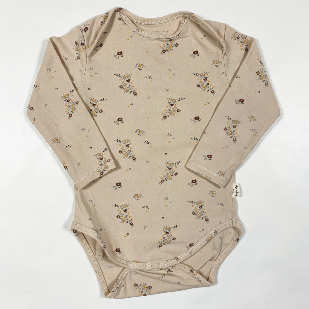 Konges Slojd beige floral body 9M/74 1