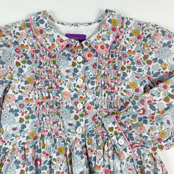 Liberty London Liberty print long-sleeved dress 6Y 2