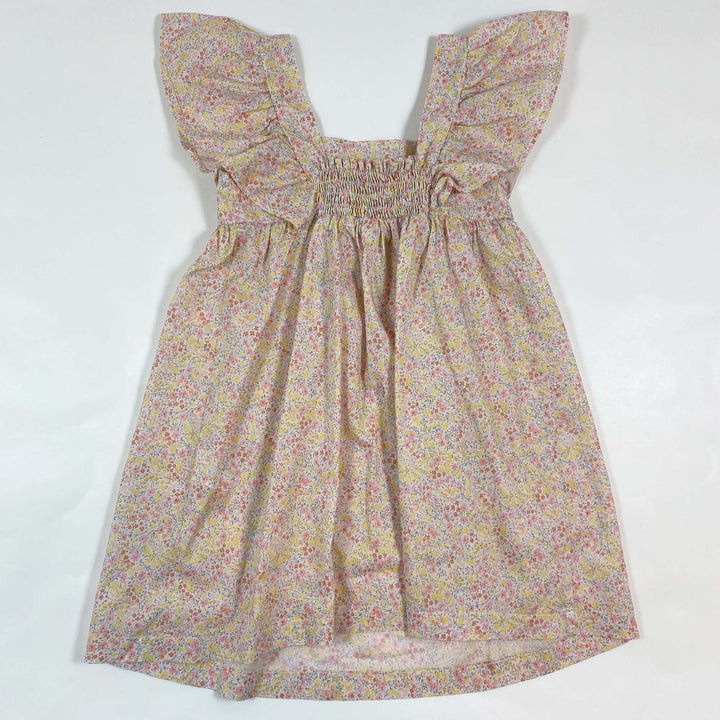 Olivier London soft pink floral print sleeveless sun dress 2-3Y 3