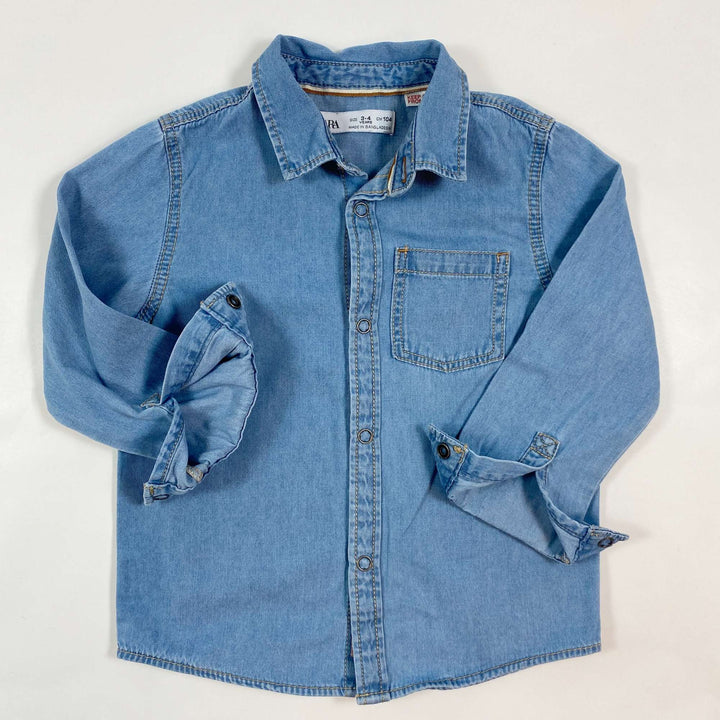 Zara denim shirt 3-4Y/104 1