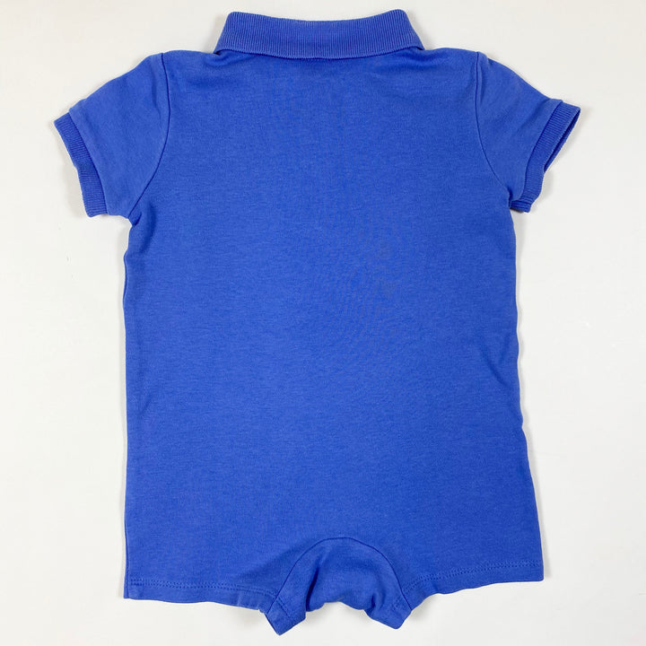 Ralph Lauren himmelblauer kurzer Polo Jumpsuit 9M