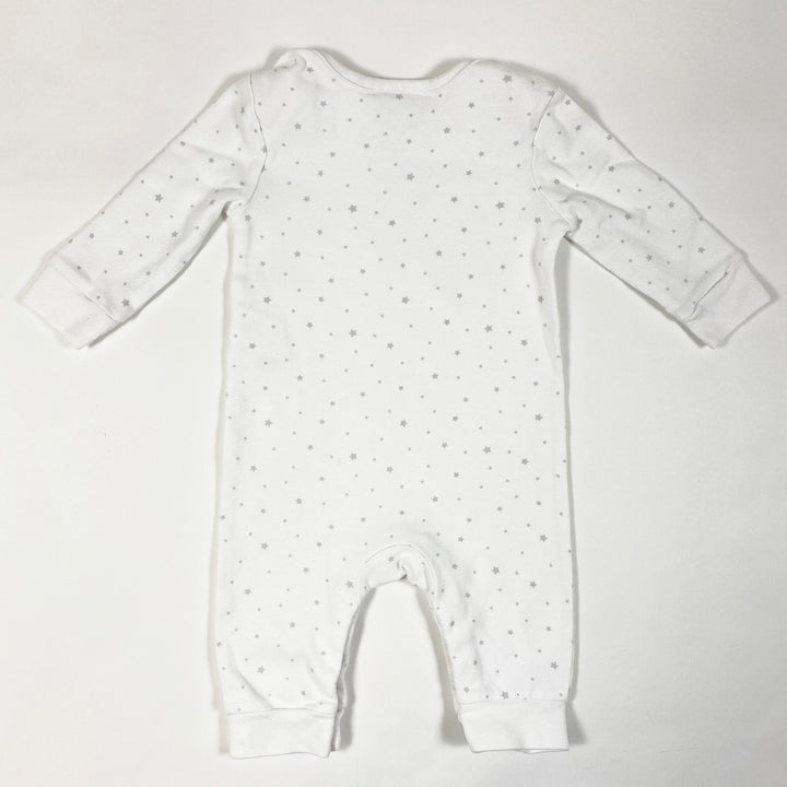 The Little White Company white star print pyjama  3-6M