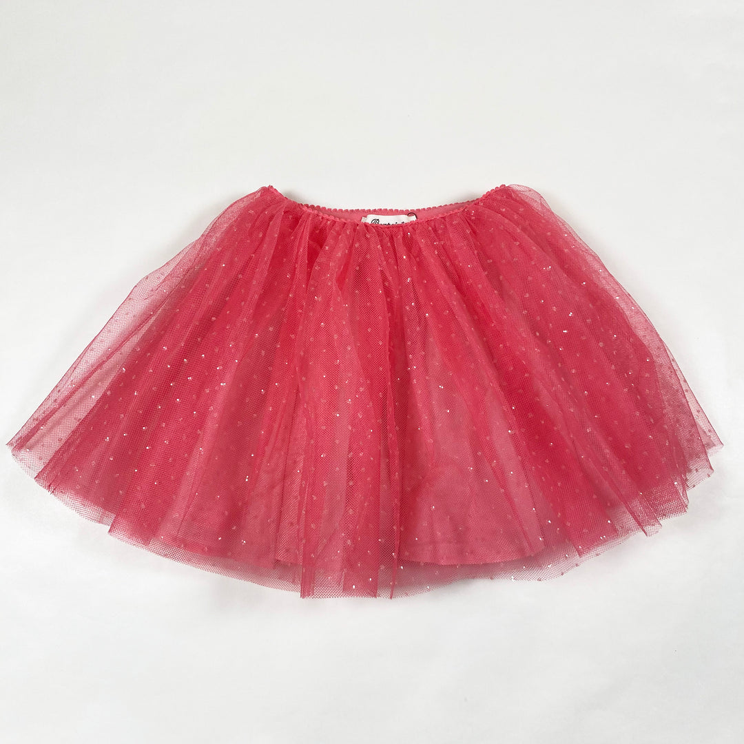 Bonpoint pink glitter tutu 6Y 1