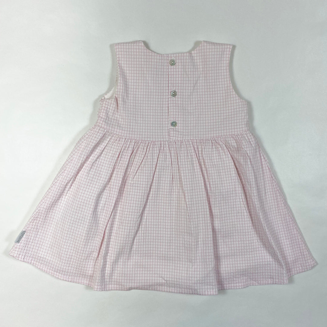 Jottum pink seersucker dress 9-12M/80 3