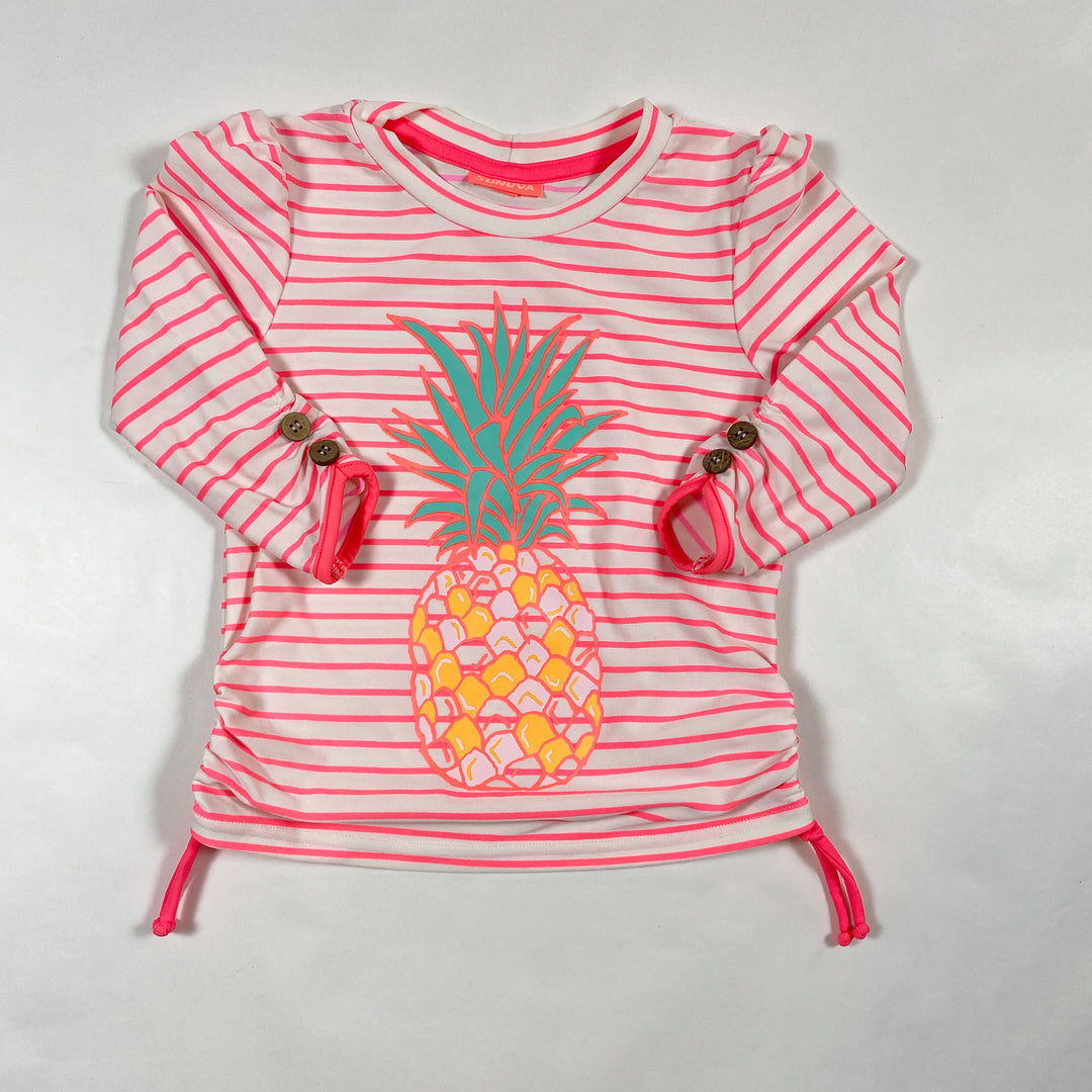 Sunuva coral striped pineapple rushguard 1-2Y 1