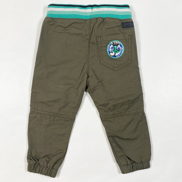 Catimini khaki green trousers 18M/81 3