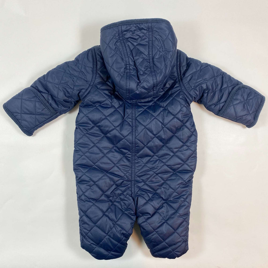 Ralph Lauren navy quilted overall 3M 4