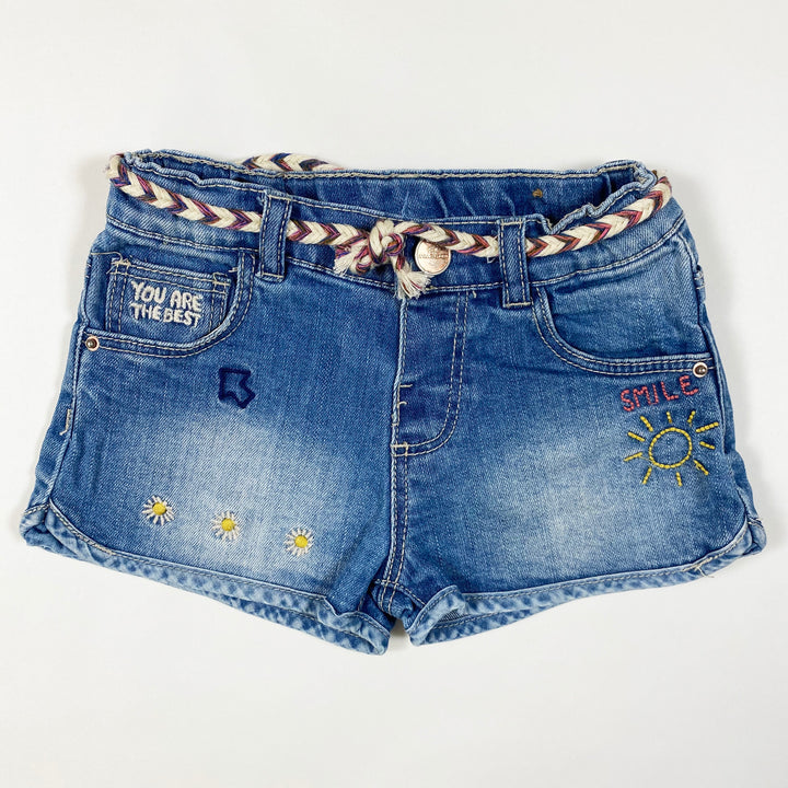 Zara bestickte Denim-Shorts 12-18M/86