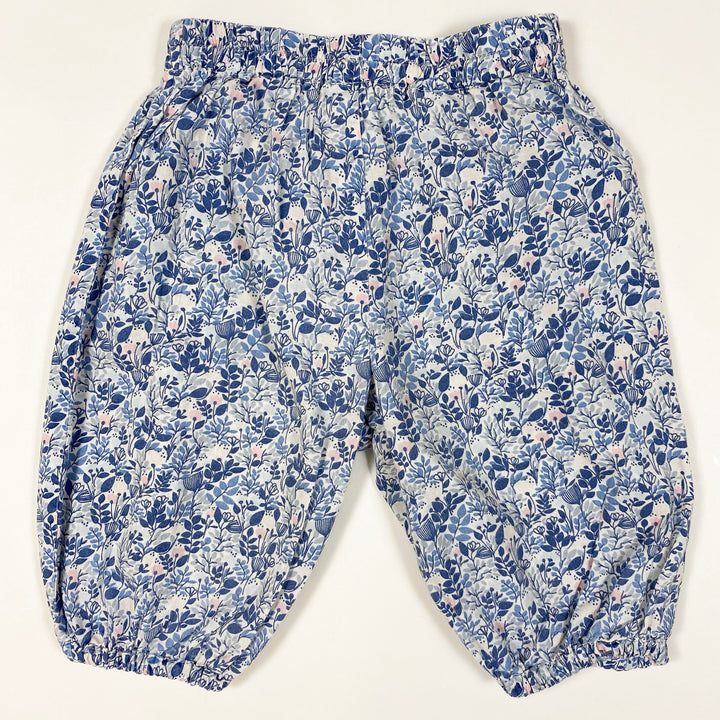 Serendipity Organics blaue geblümte Sommerhose 62/3M