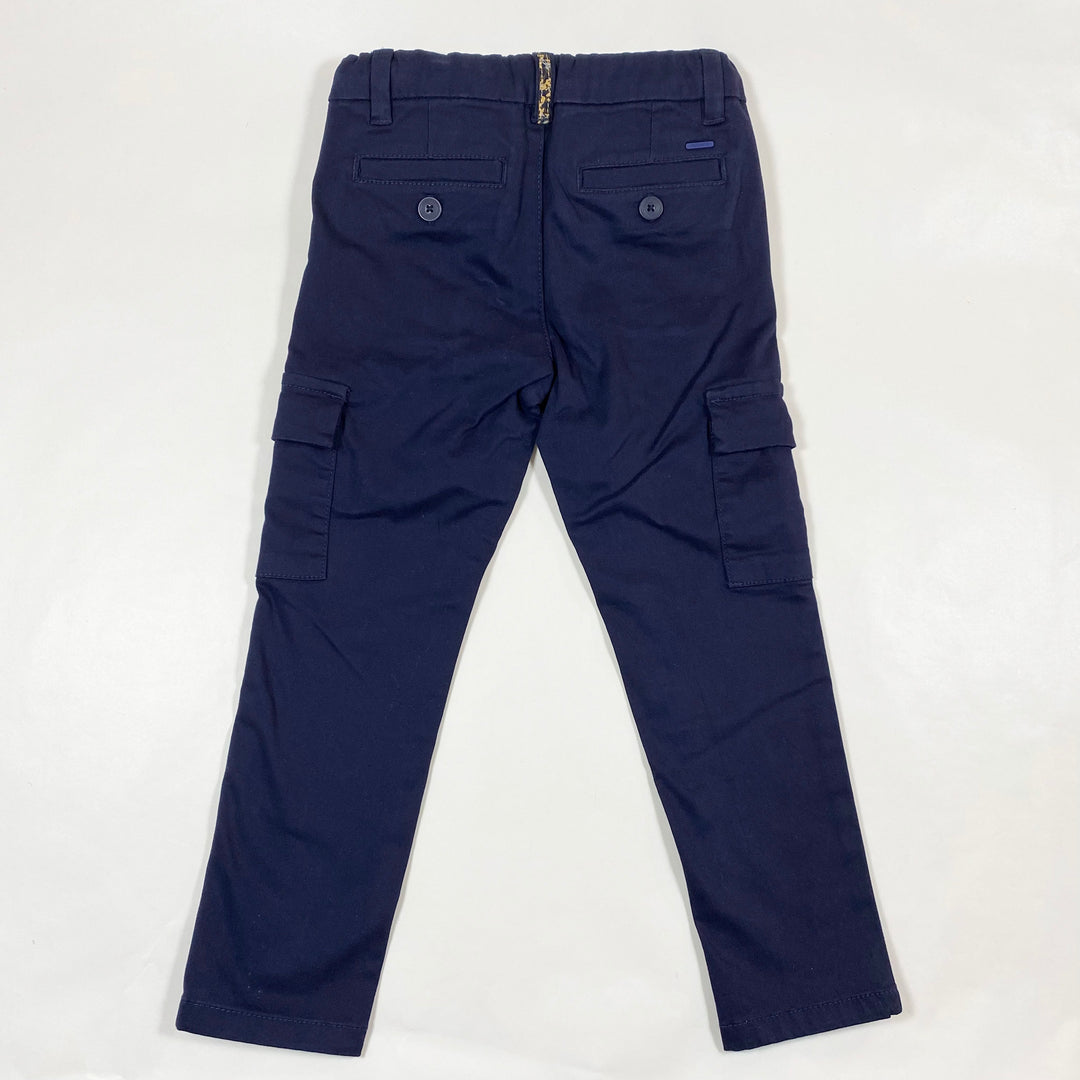 Mayoral navy cargo slim fit pants 104cm/4Y 2