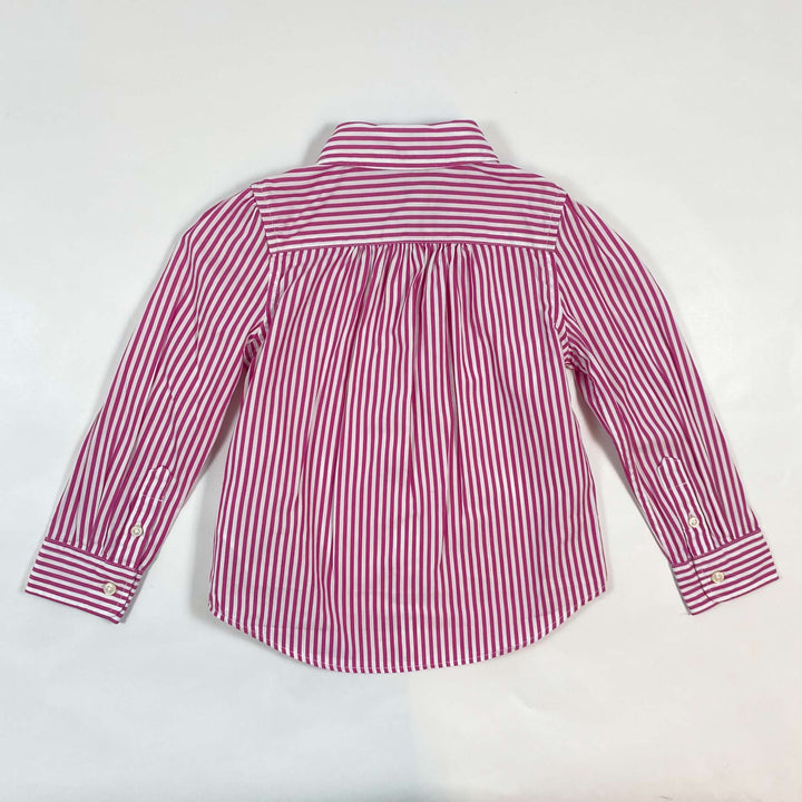 Ralph Lauren pink striped blouse 3Y 2