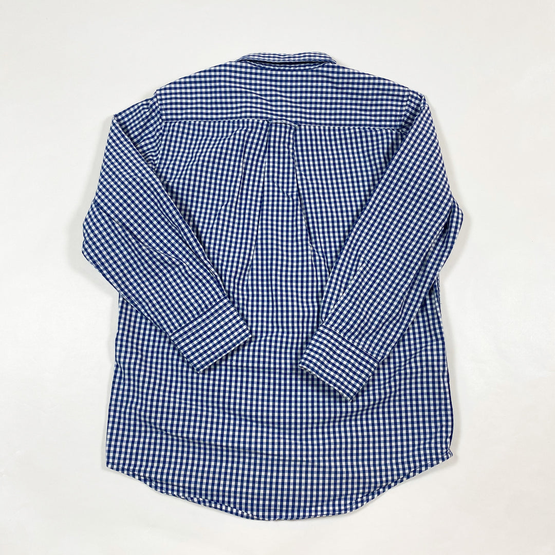 Gant navy gingham shirt 98-104/3-4Y 2