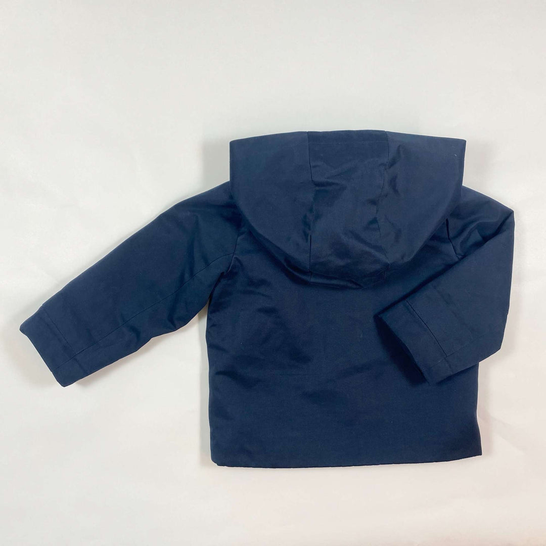 Jacadi navy hooded transition jacket 24M/88 2