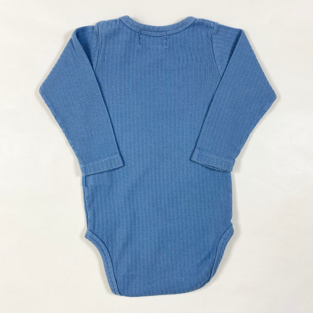 Bobo Choses blue long-sleeved body 6-12M/74 3