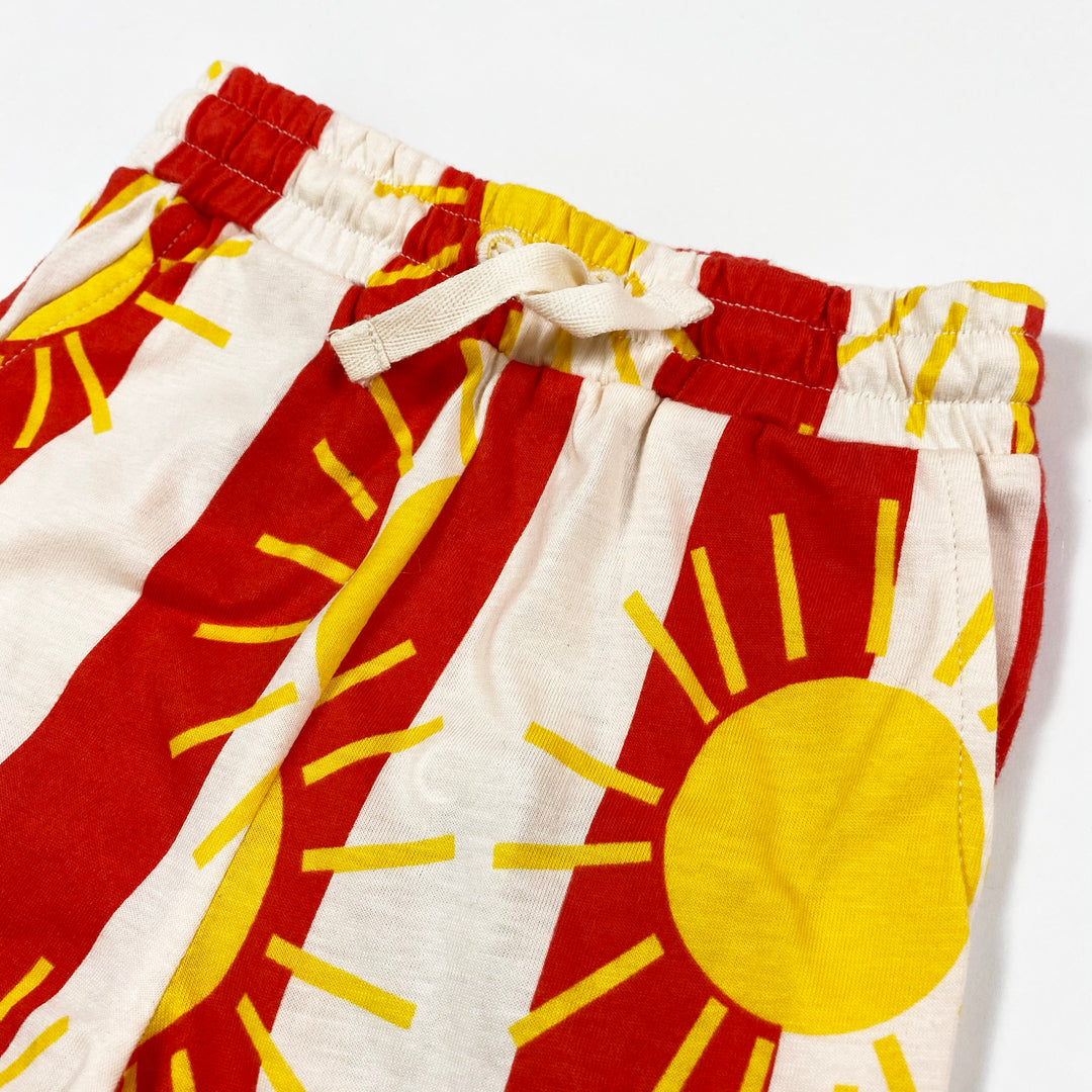 Mini Rodini red sun stripe trousers Second Season 56-62
