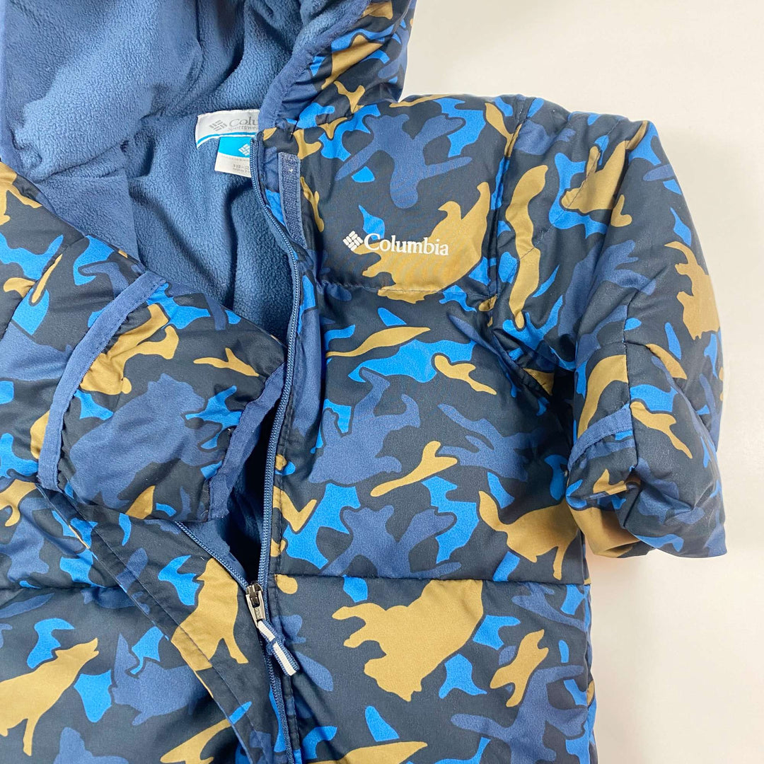 Columbia blue camouflage snowsuit 18-24M 3