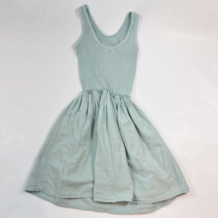 Búho turquoise sleeveless summer dress 8Y 2
