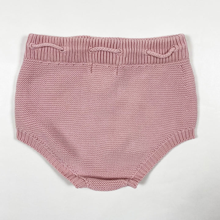 Condor pink knit bloomers 12M 2