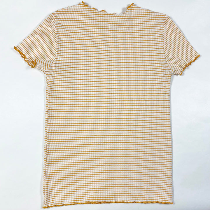 Zara yellow ribbed t-shirt 11-12/152 3