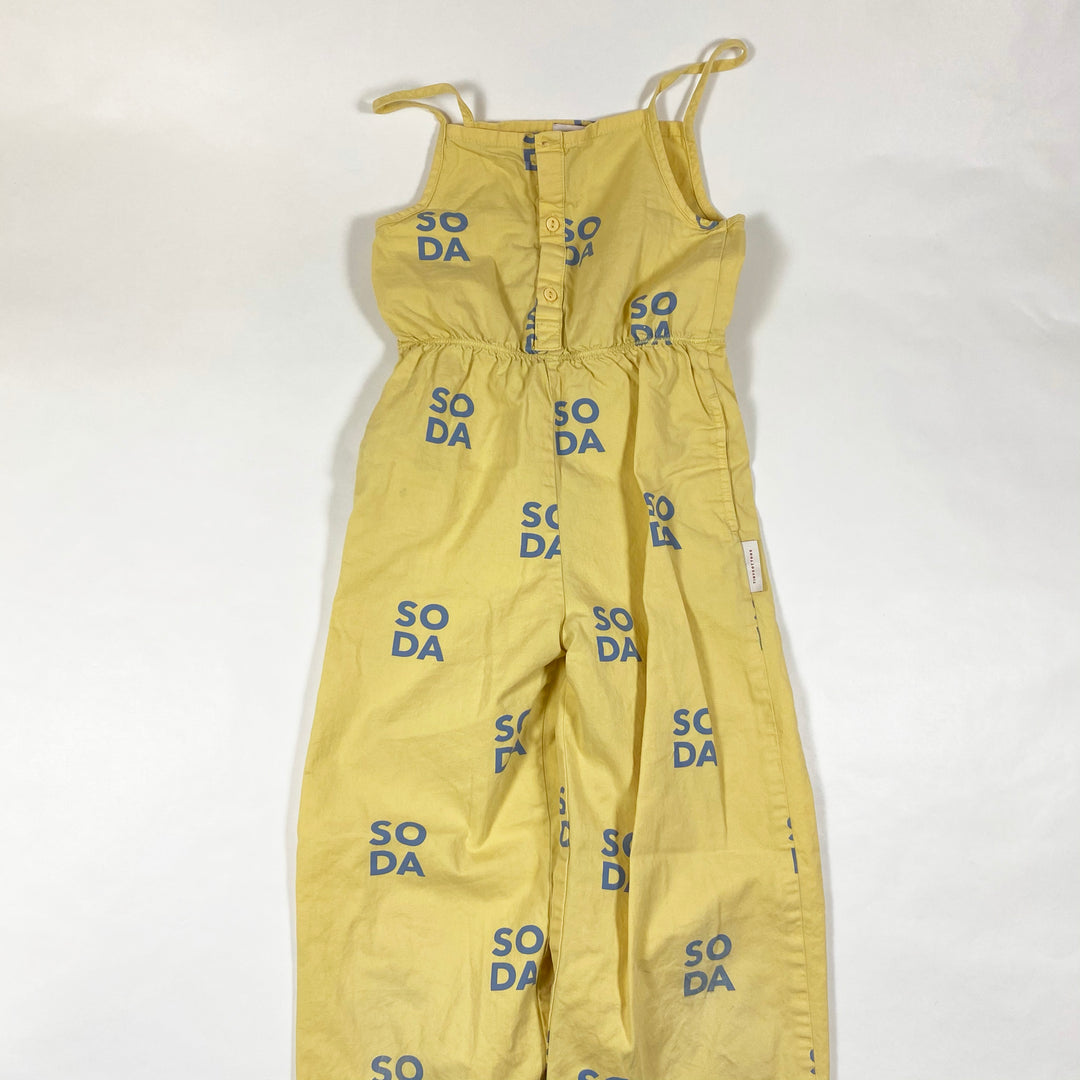 Tiny Cottons yellow soda jumpsuit 6Y 1