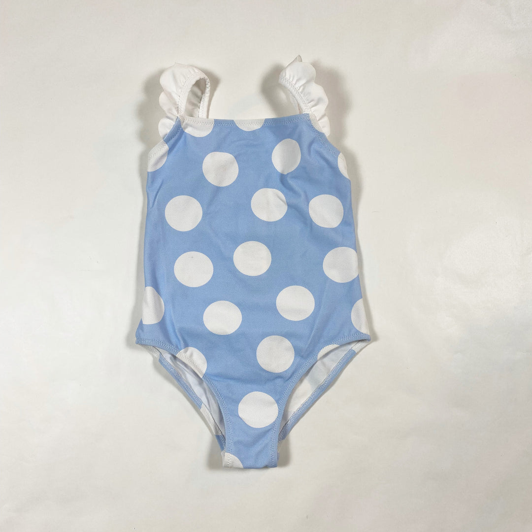 Jacadi sky blue dot swimsuit 4A/104 1