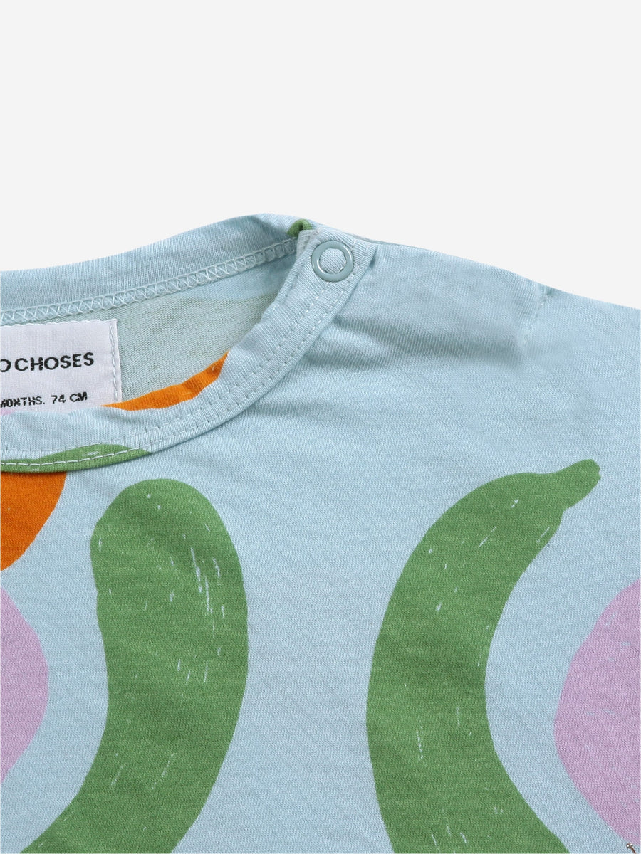 Bobo Choses blue Fruits All Over longsleeve Second Season 12-18M/80 2