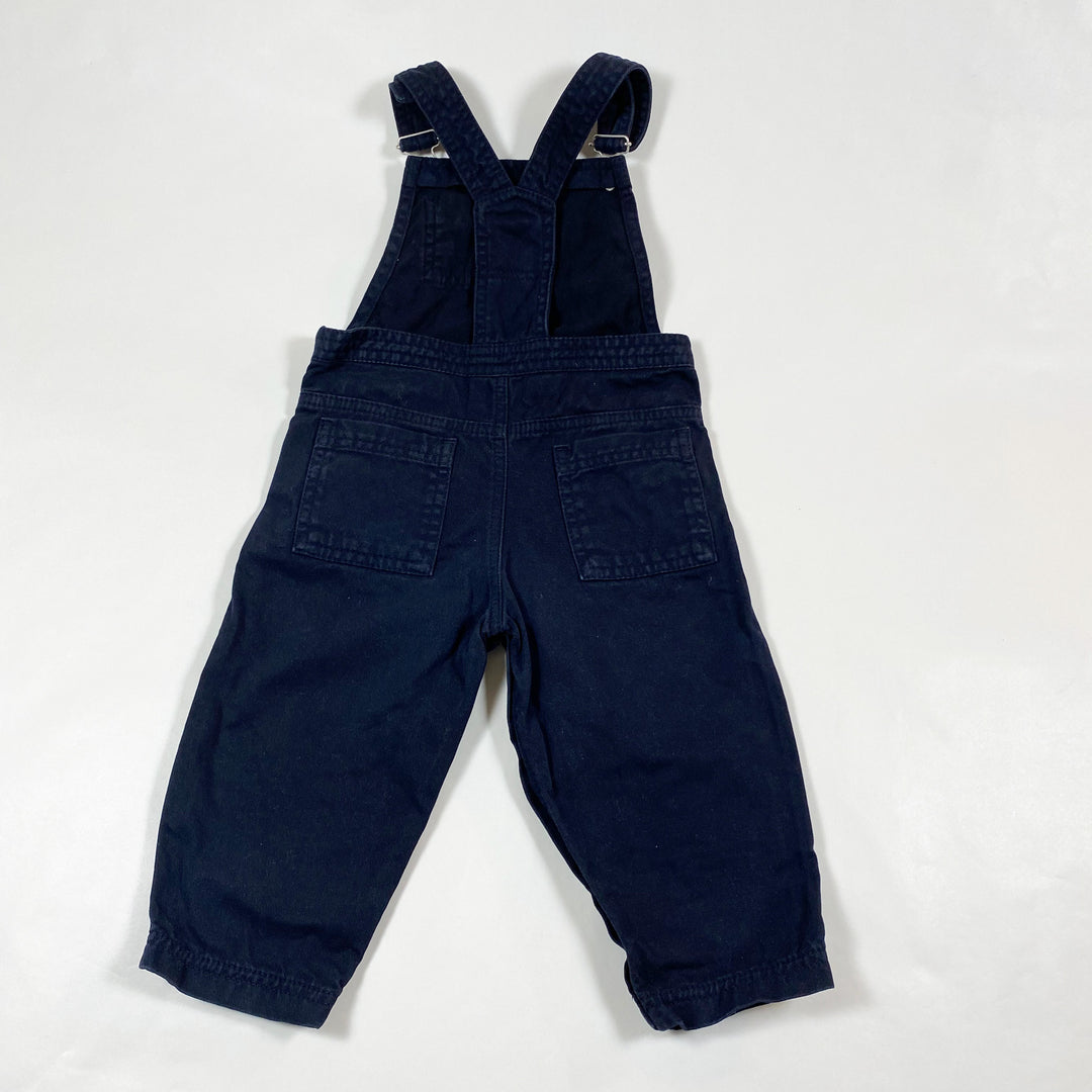 Petit Bateau navy dungarees 12M/74 2