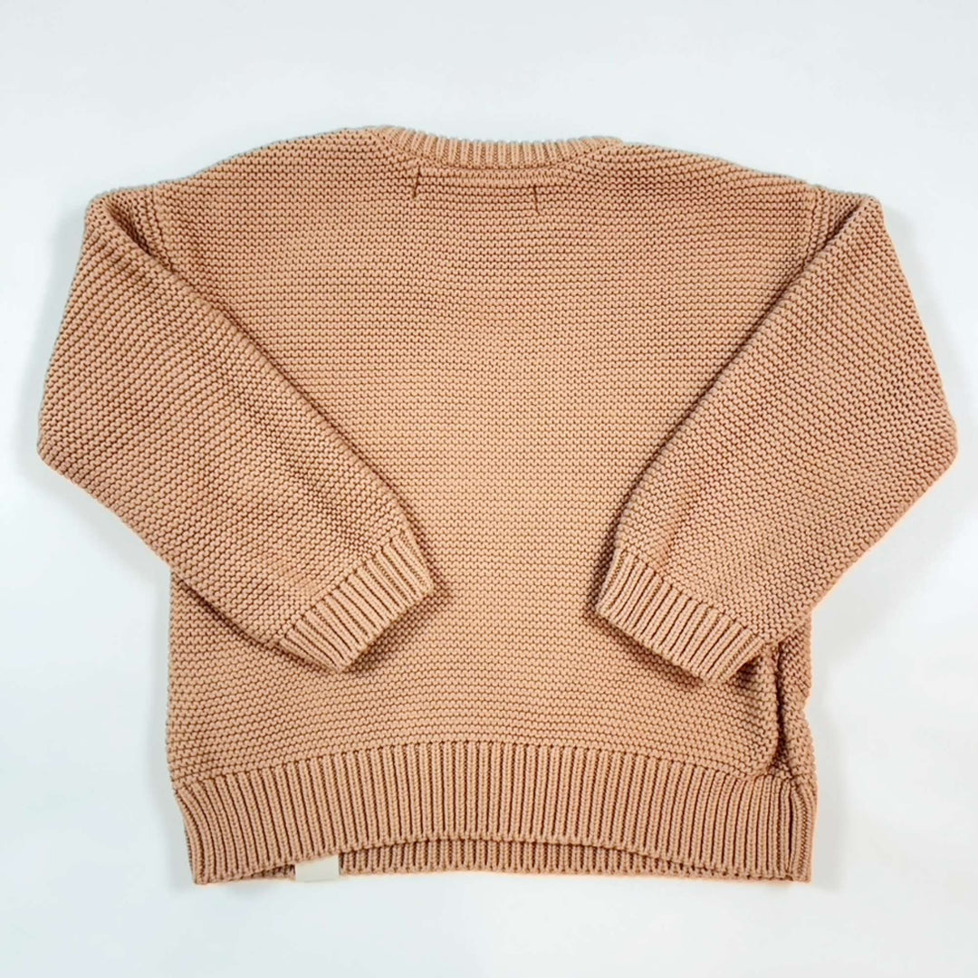 I Dig Denim caramel cotton knit pullover 86cm 2
