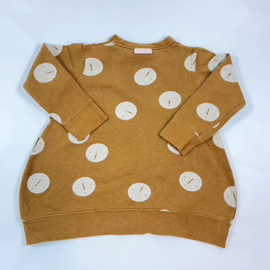 Tinycottons caramel face sweatshirt 12-18M 2