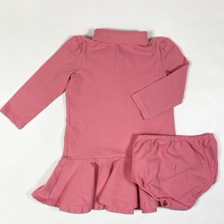 Ralph Lauren pink polo dress with bloomers 18M/85