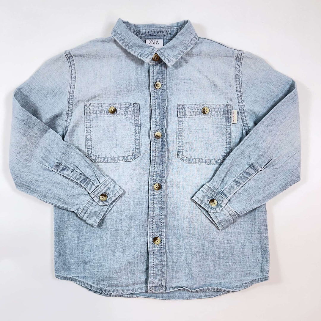 Zara denim shirt 4-5Y/110 1