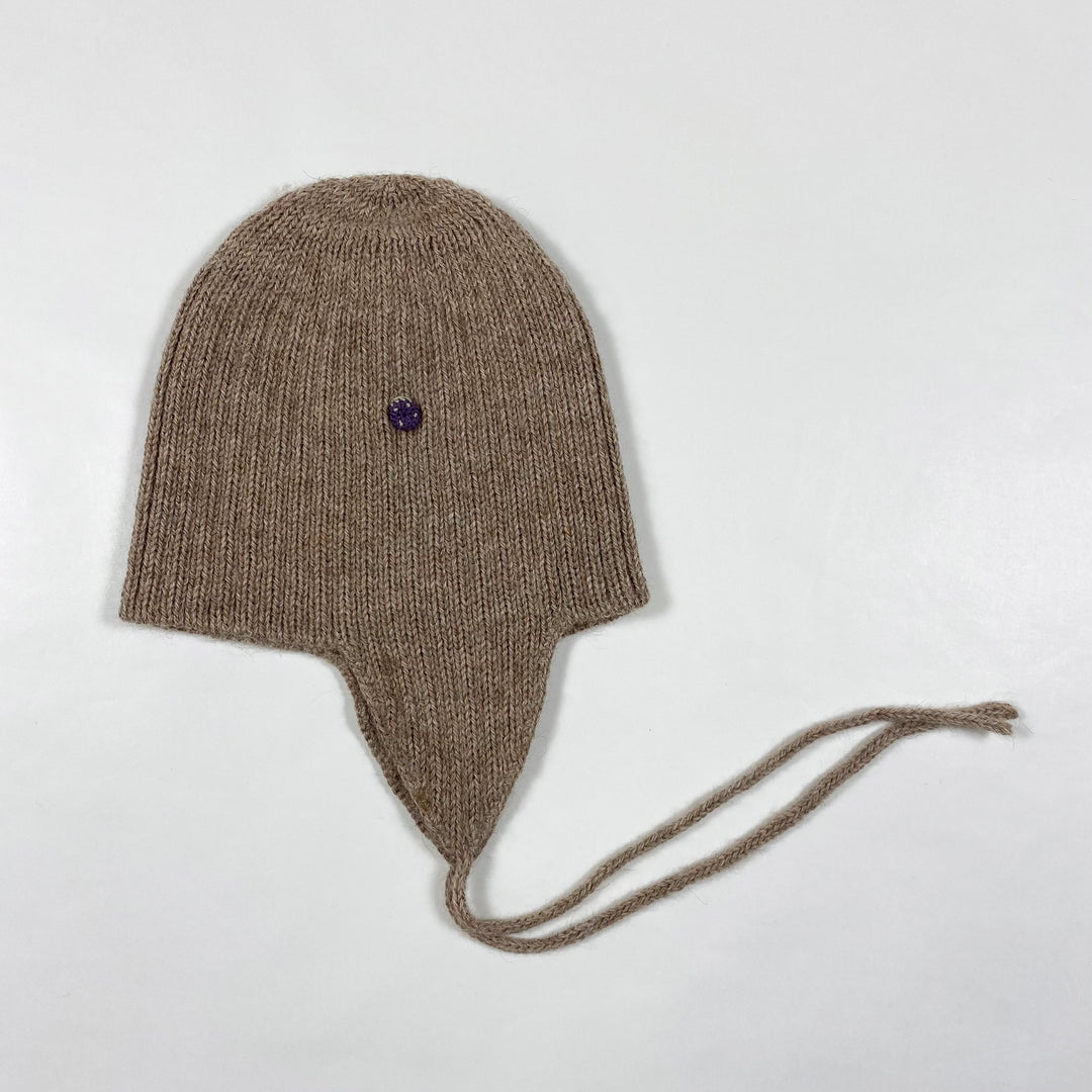 Esencia beige alpaca beanie 1-2Y 1