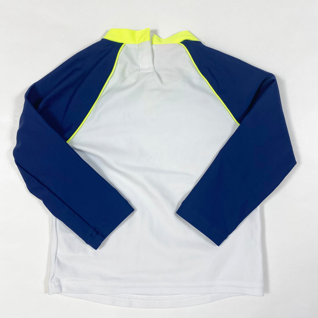 Sunuva white/blue rashguard 6-12M 2