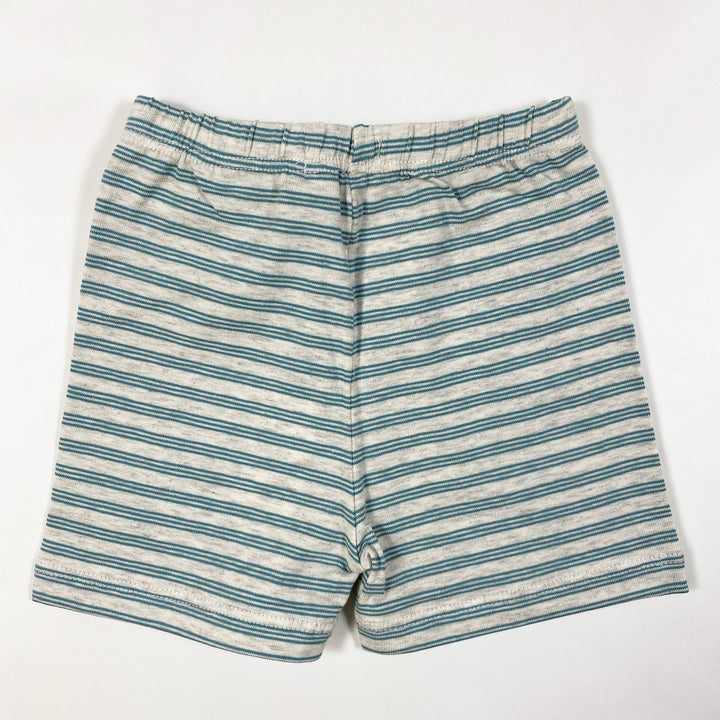 1+ in the Family narbonne mint striped shorts Second Season 12M