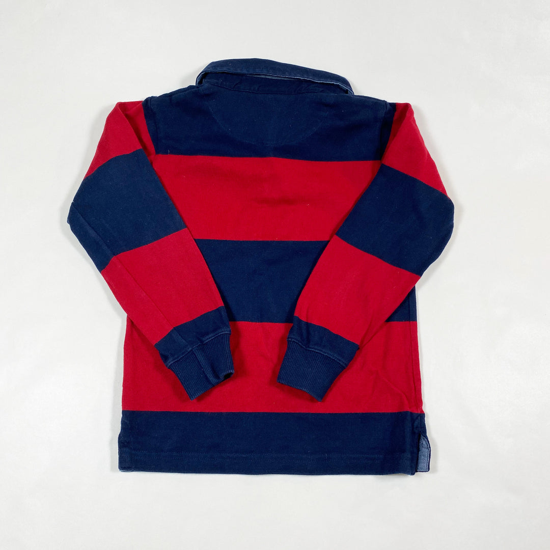 Gant red/navy striped rugby shirt 4Y/104 2