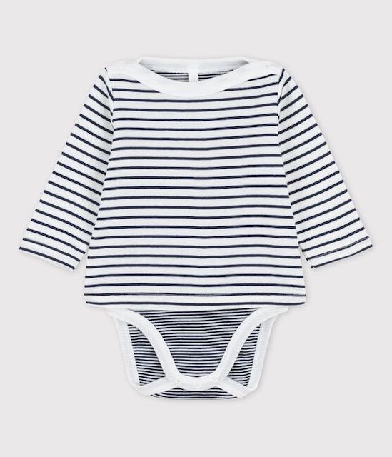 Petit Bateau mariniere organic cotton combined jumper body Second Season 12M/74 1