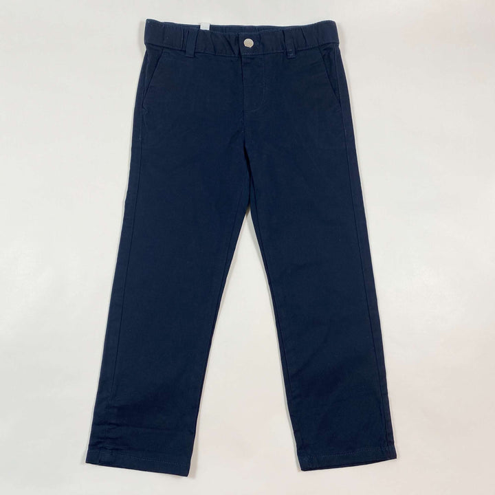 Jacadi navy cotton chinos 4Y/104 1