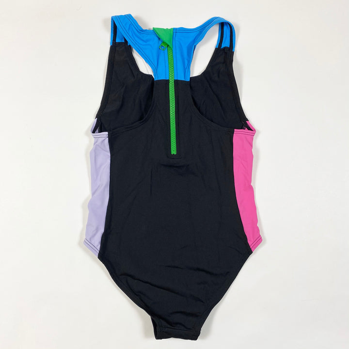 Stella McCartney Kids schwarzes Color Block Schwimmkostüm Second Season 6Y