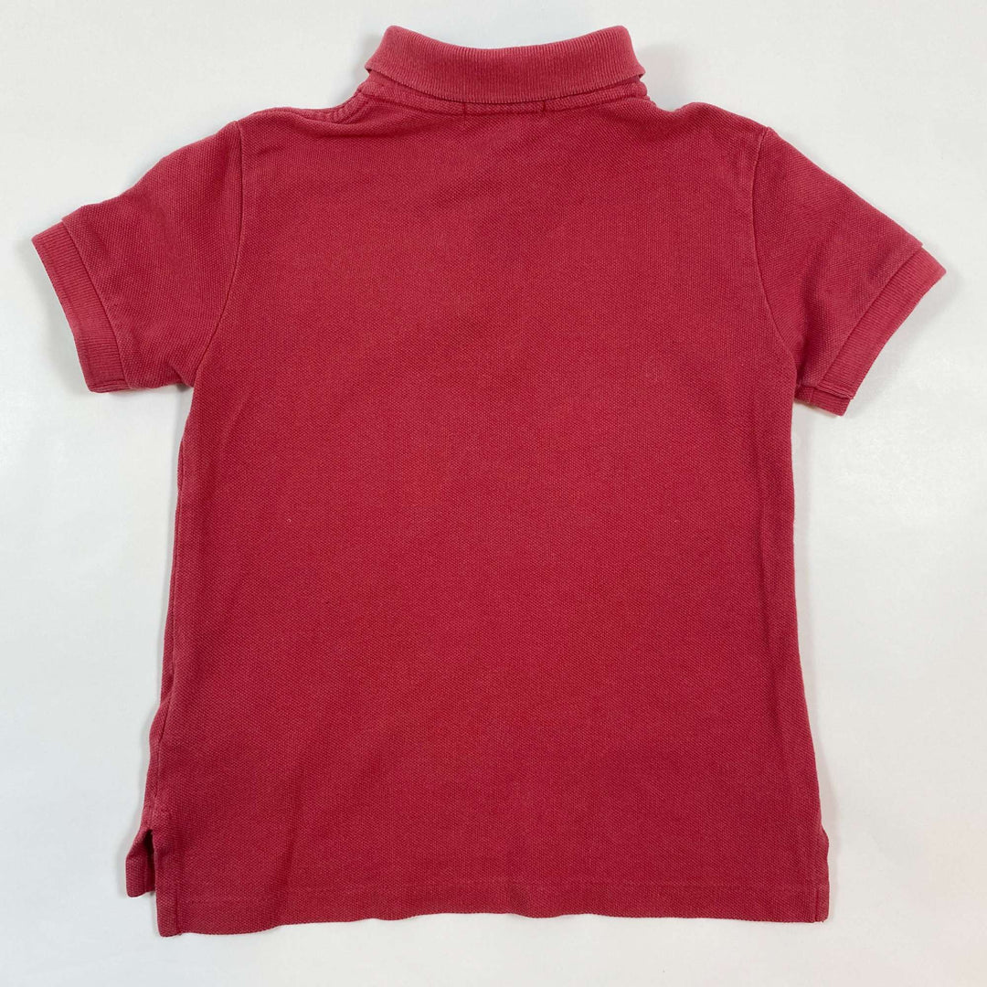 Ralph Lauren red polo shirt 4Y 2