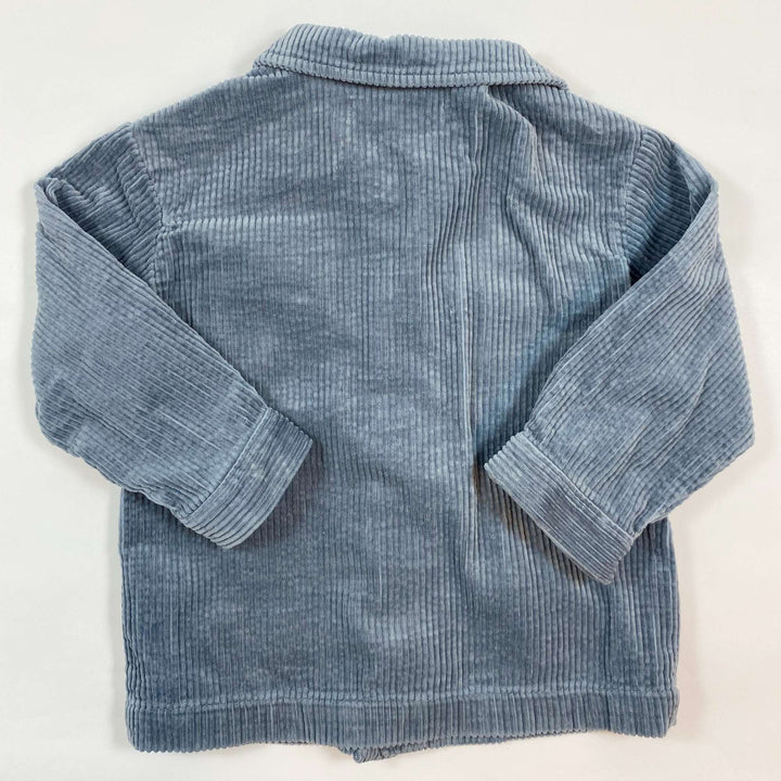 Zara soft dusk blue corduroy jacket 3-4Y/104 2