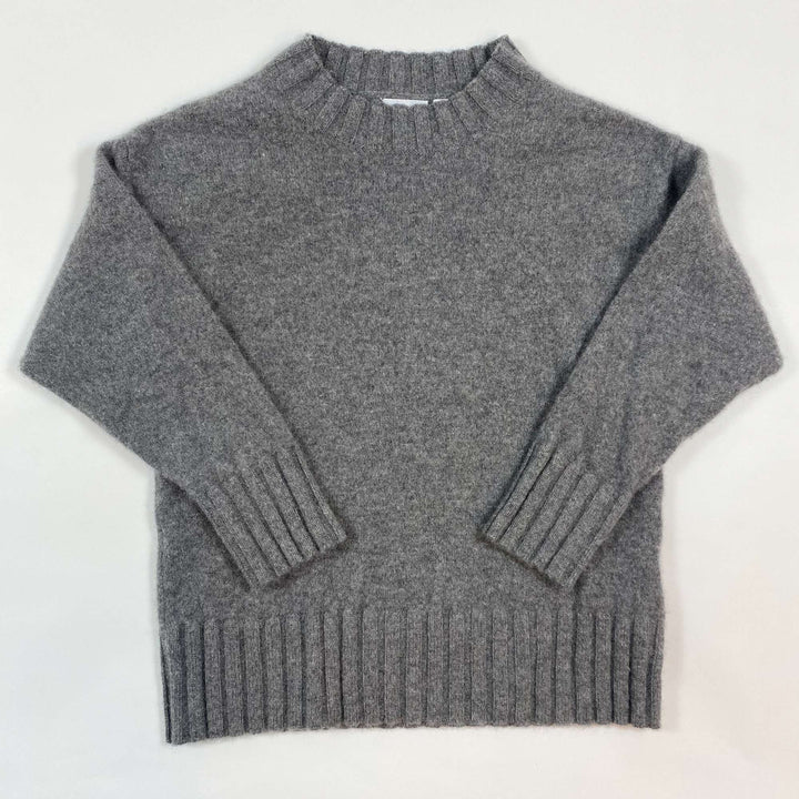 Zara dark grey melange cashmere sweater 4-5Y/110 1