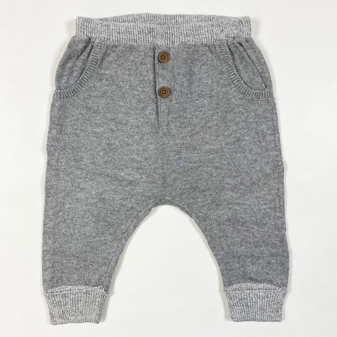 Zara grey knit trousers 3-6M/68 1
