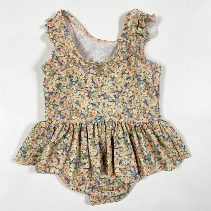 Wheat floral pastel swimsuit UPF 50+ 12M/80 2