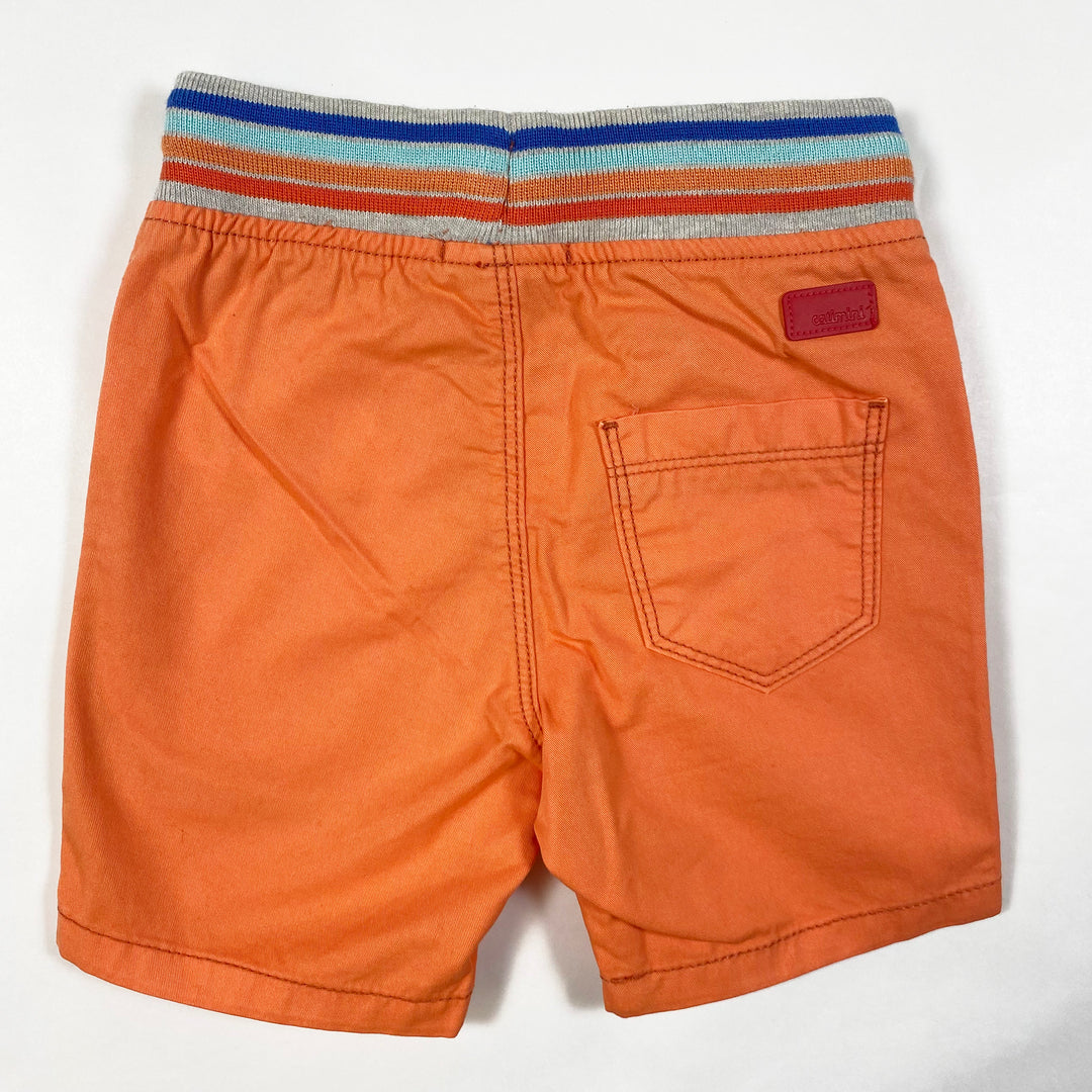 Catimini orange shorts with elastic waist 18M/80 3