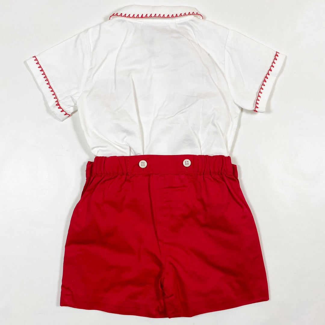 Rachel Riley Prince George short set 12M 3