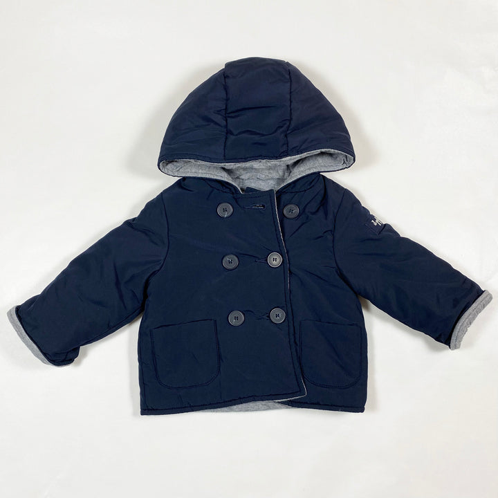 Il Gufo blue padded nylon jacket 3M 1