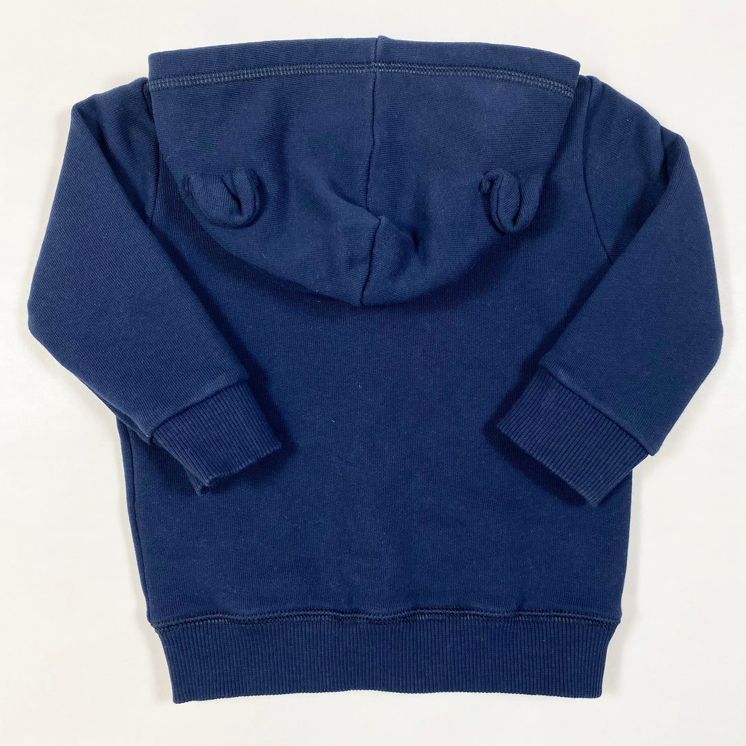 Benetton navy hoodie 74 2