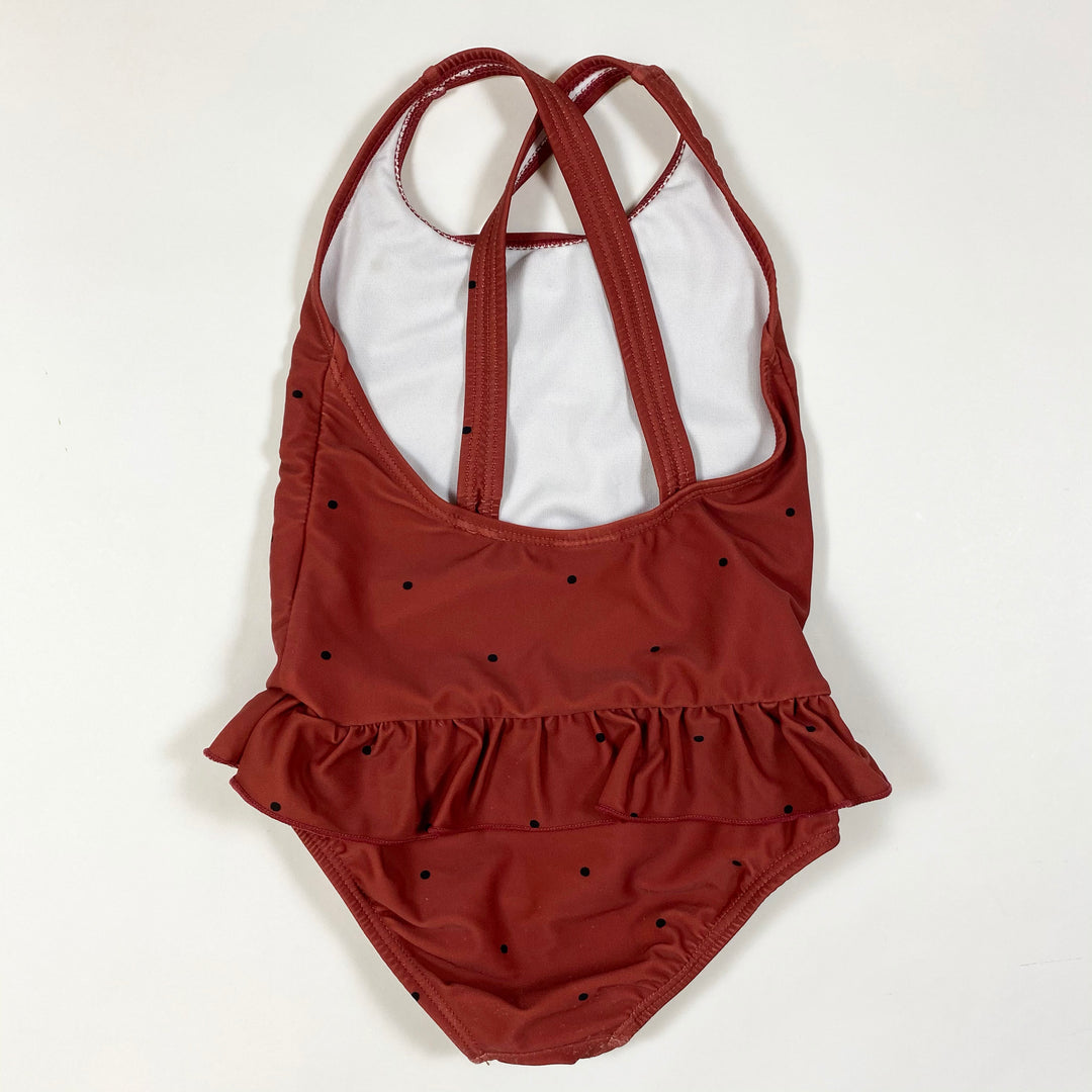 Liewood rouge dot bathing suit with ruffles 104-110