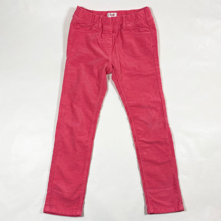 Il Gufo fuschia velvet stretch pants 6Y 1